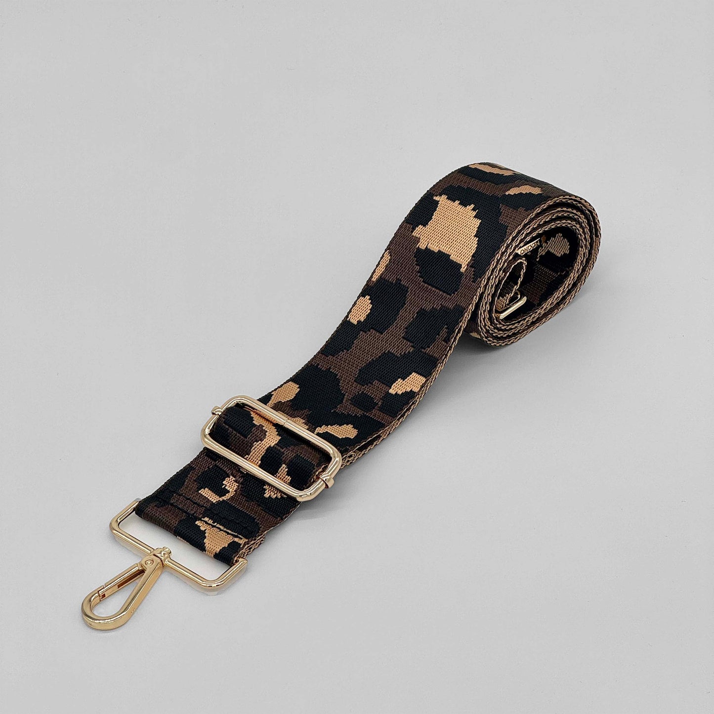 Schokoladenbrauner Camouflage-Taschenriemen