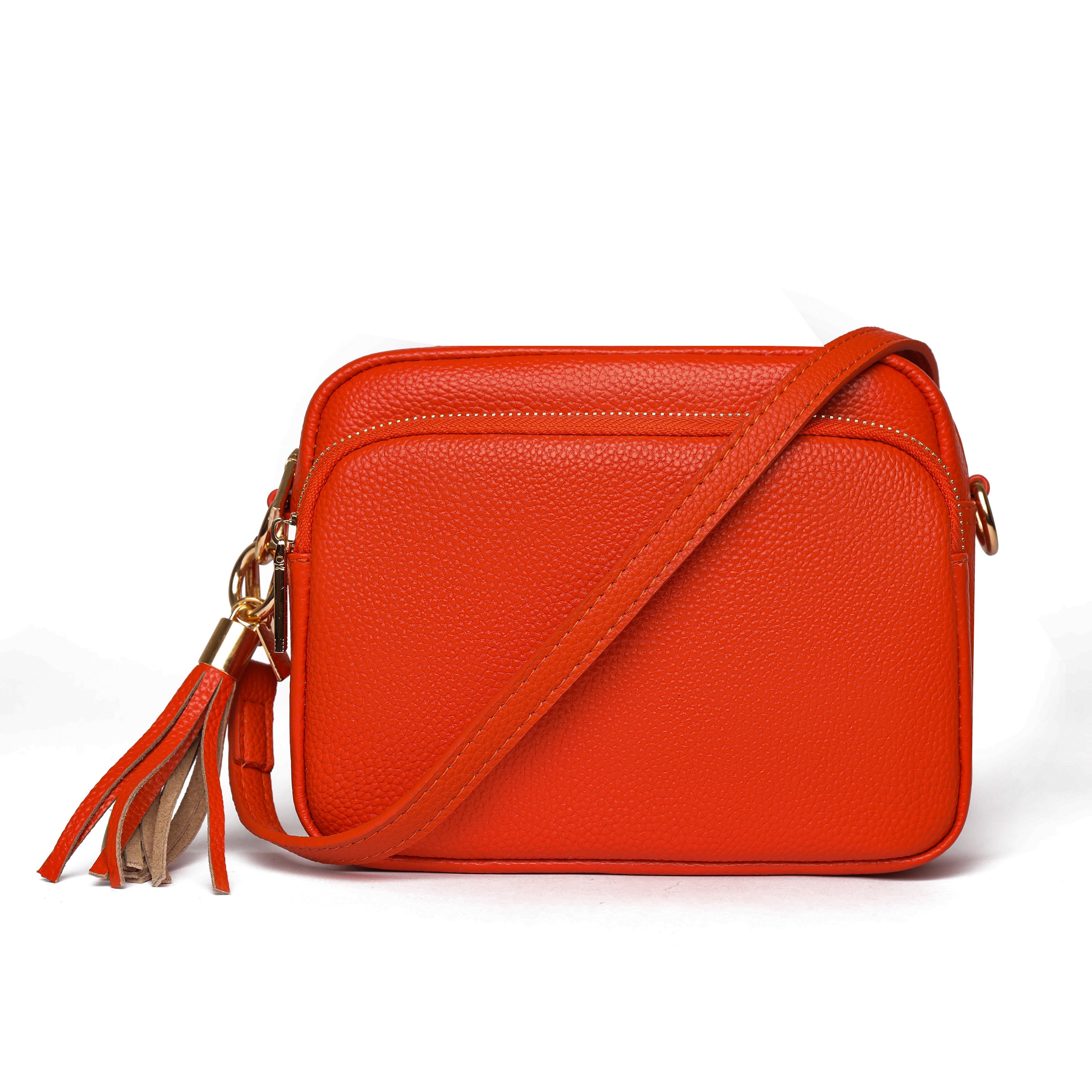 Luma Umhängetasche Korallenrot Sonnenuntergang