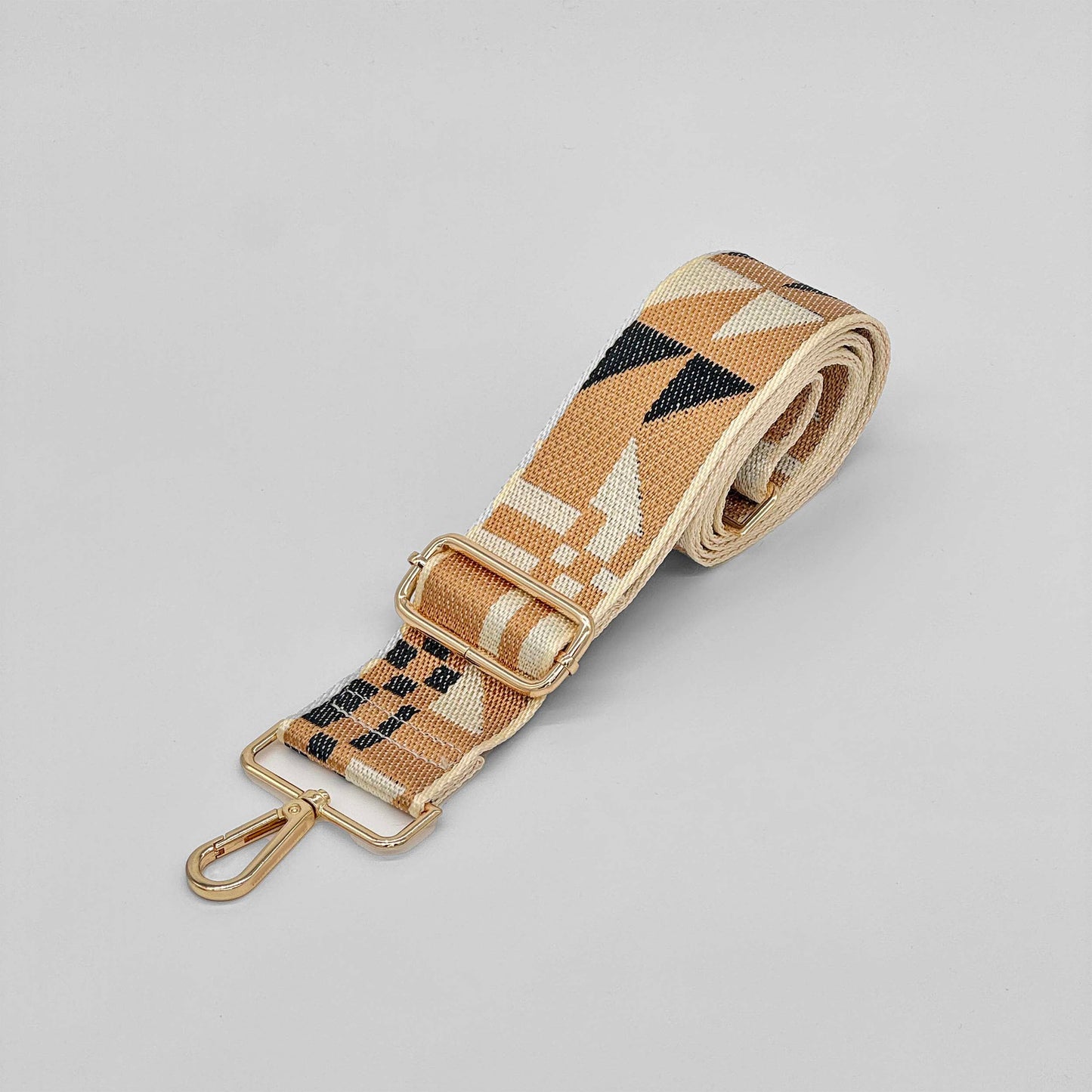 Goldener abstrakter Taschenriemen