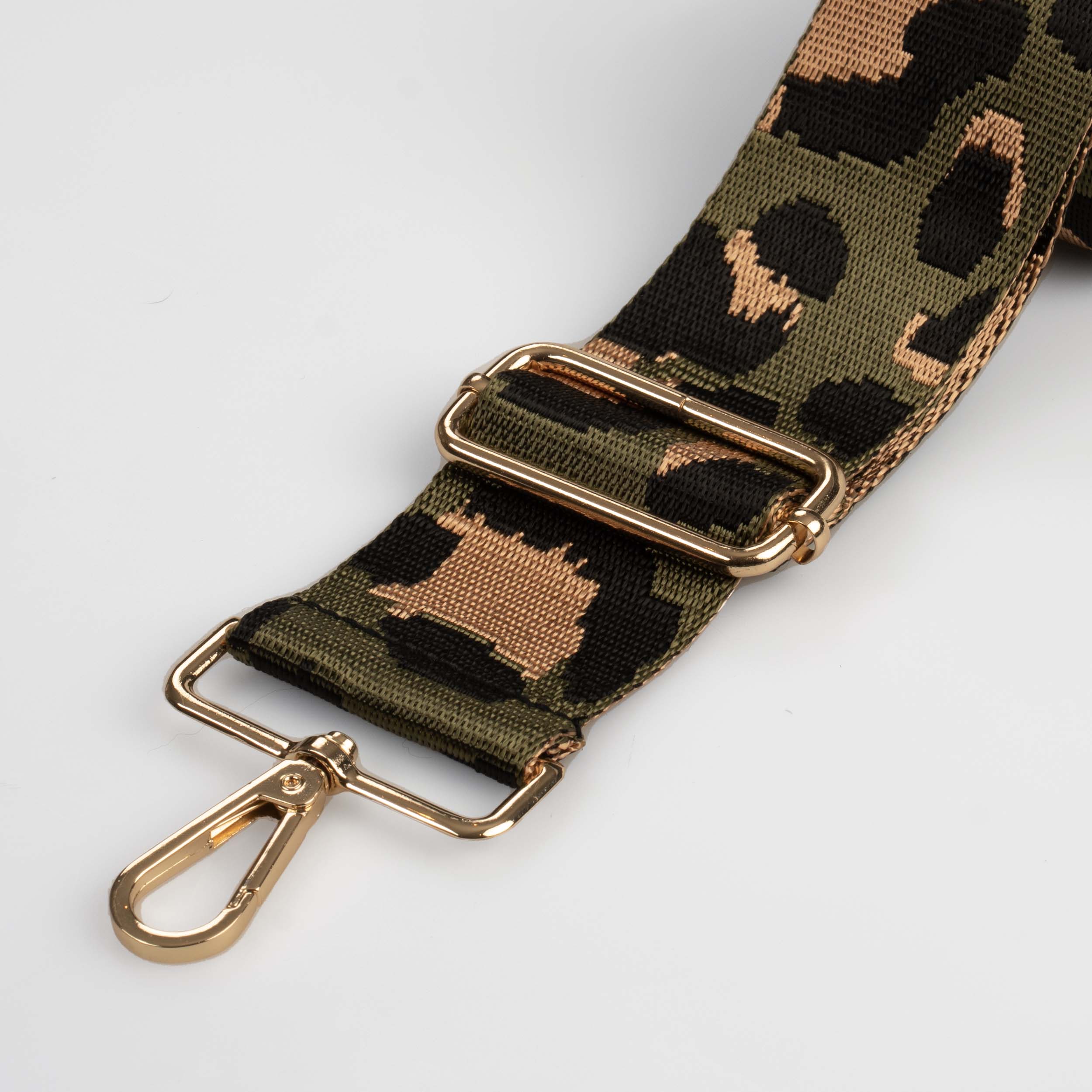 Grüner Camouflage-Taschenriemen