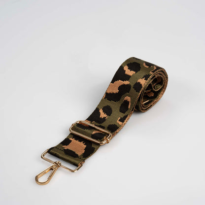 Grüner Camouflage-Taschenriemen