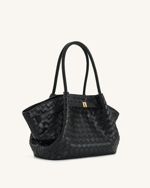 Nora Tote – Noir (gewebt)