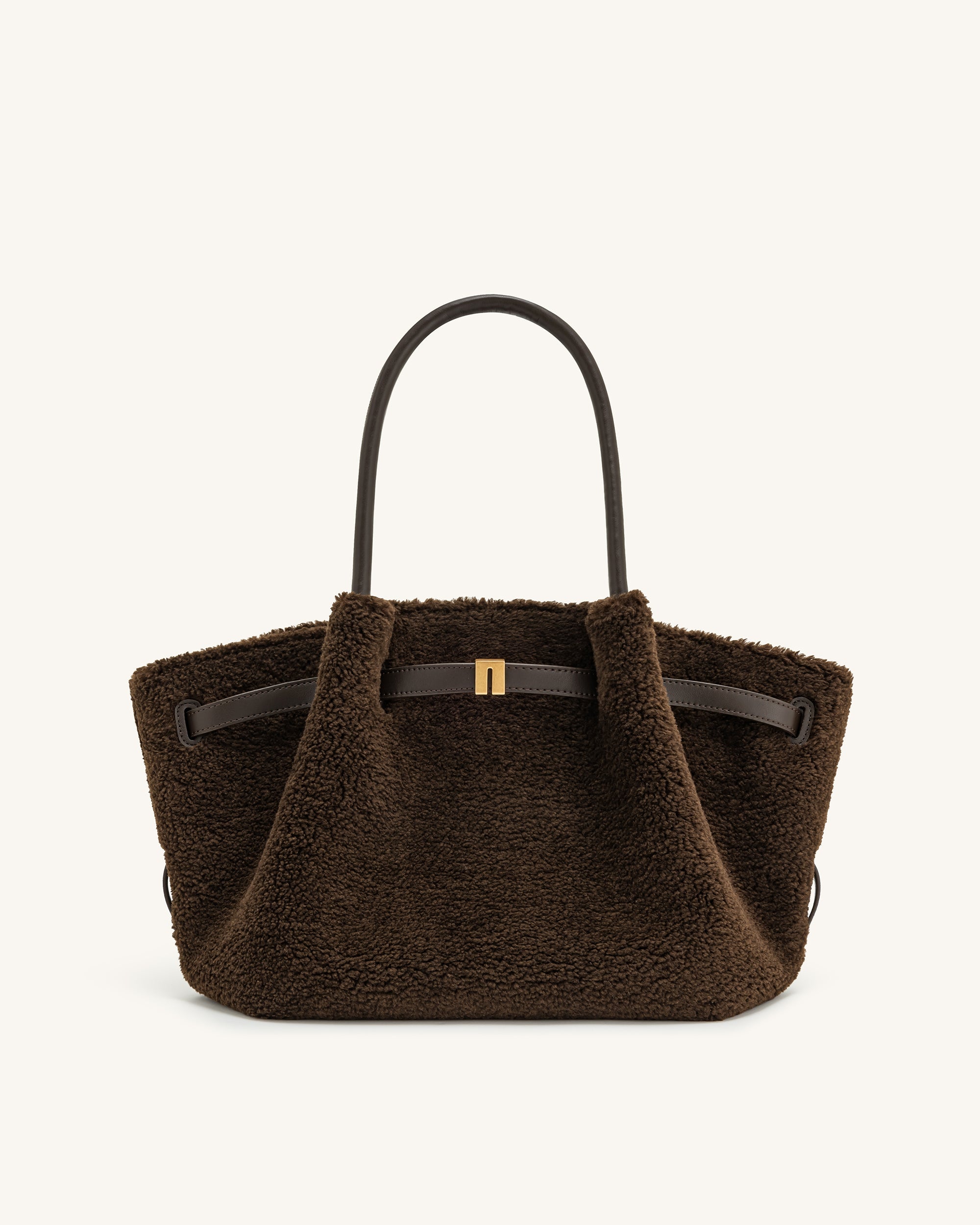 Nora Tote - Espresso (Plüsch)