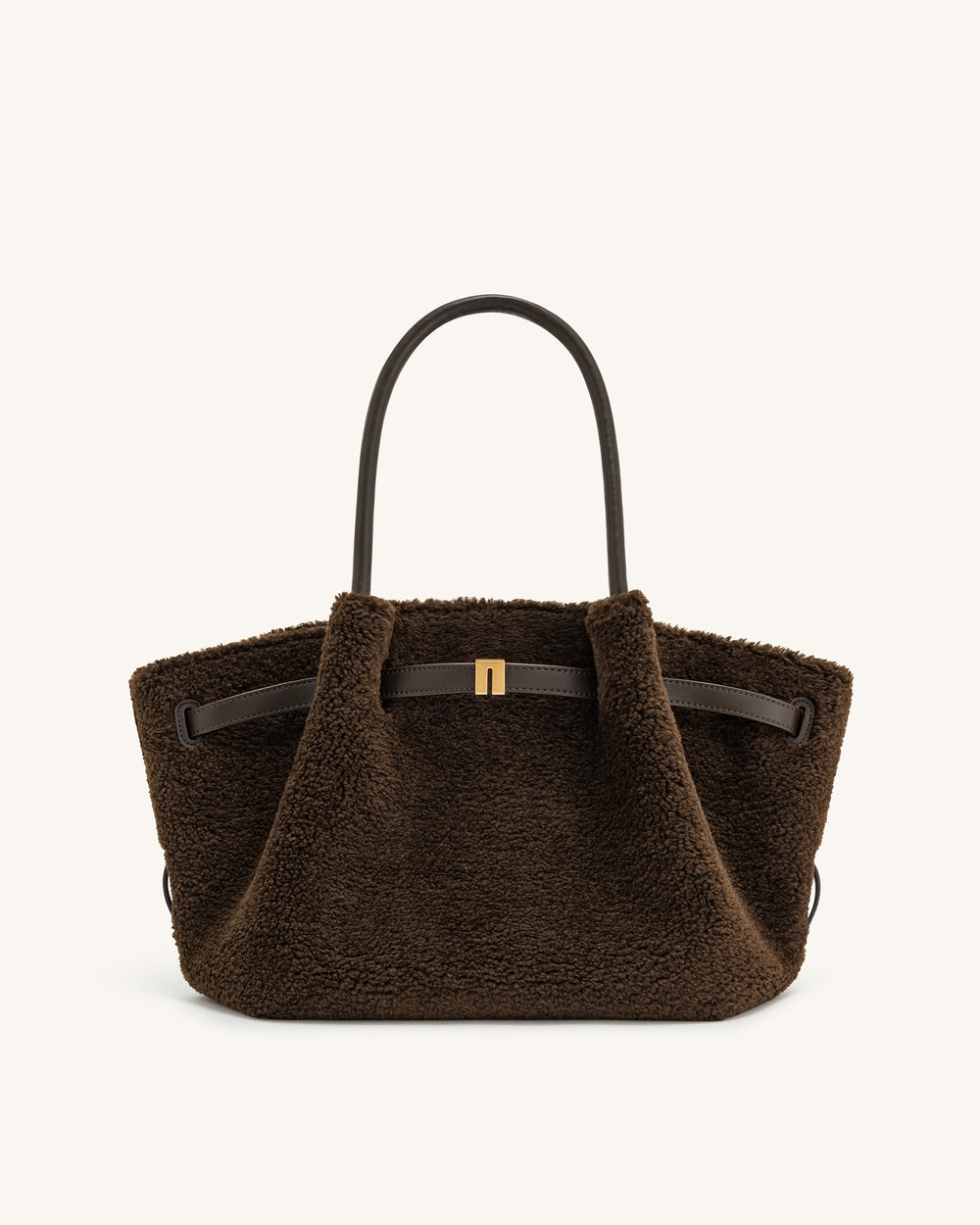 Nora Tote - Espresso (Plüsch)