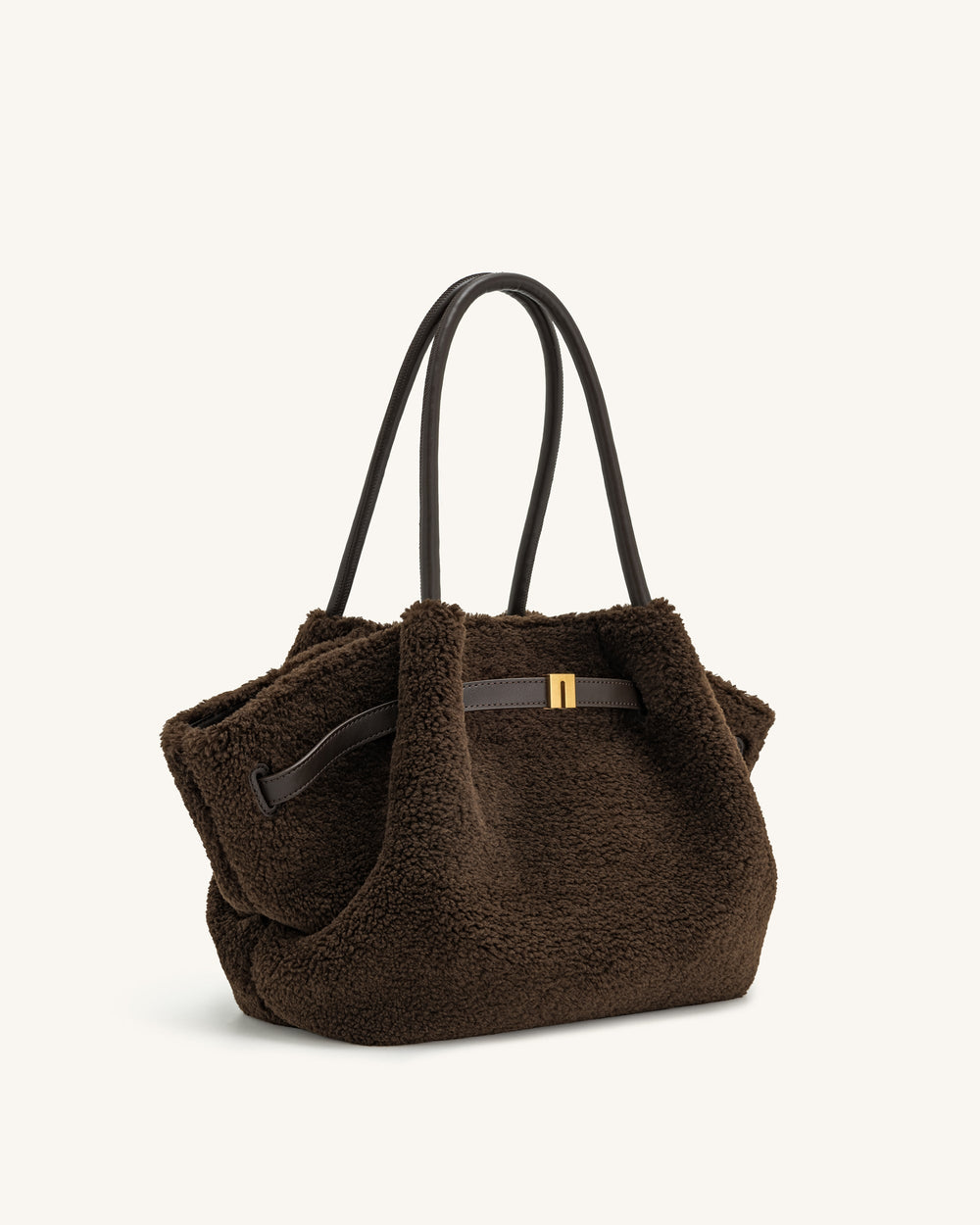 Nora Tote - Espresso (Plüsch)