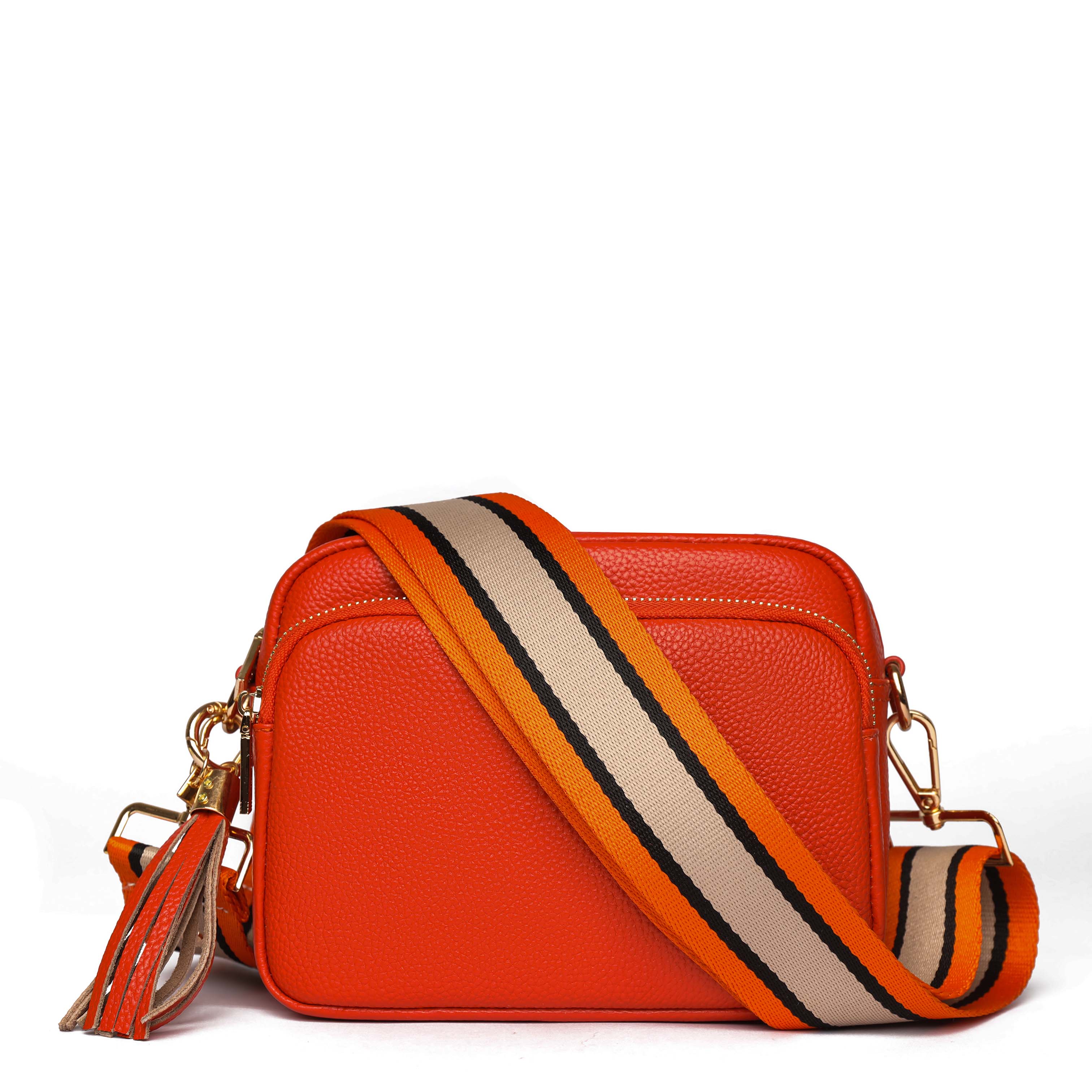 Luma Umhängetasche Korallenrot Sonnenuntergang