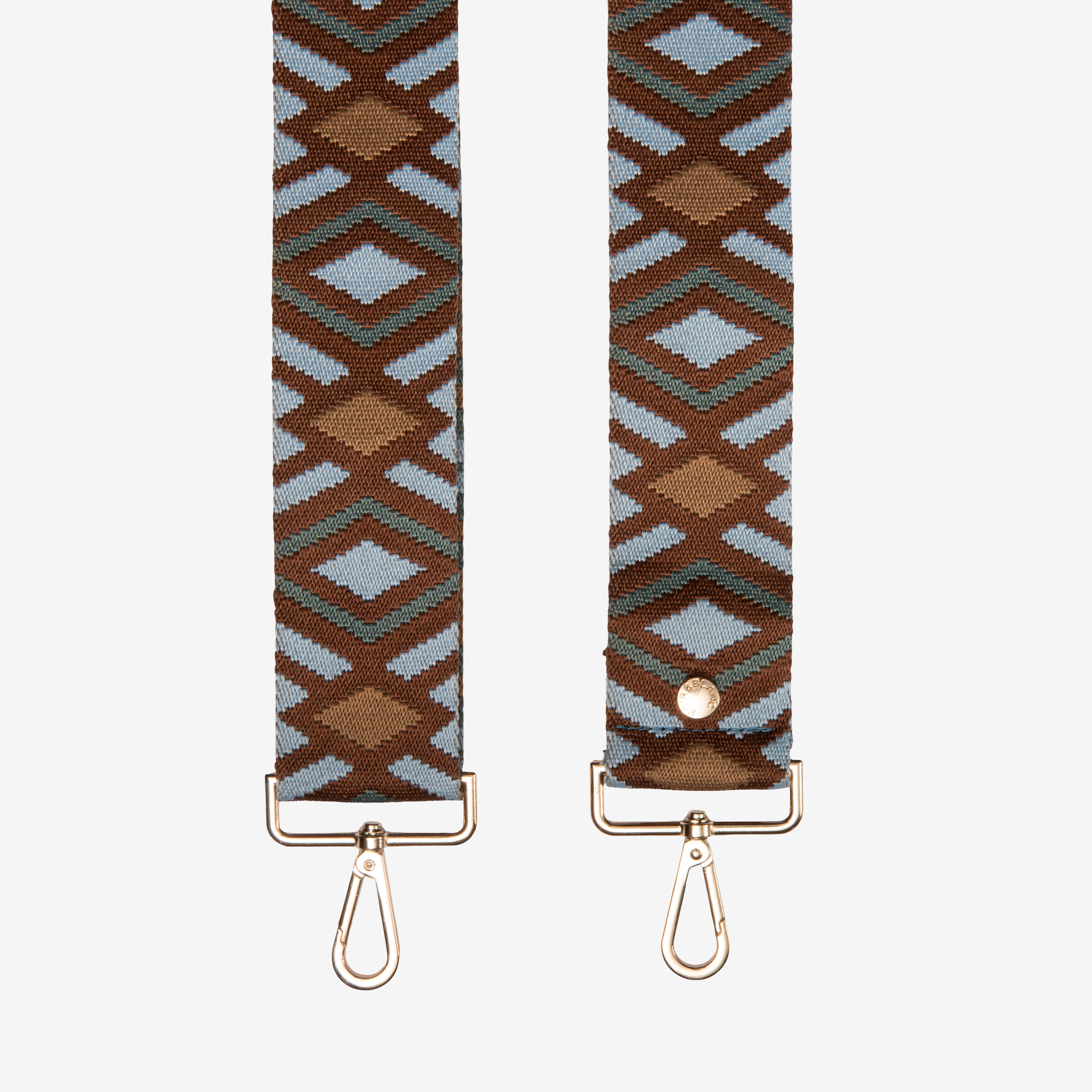 Toffee & Blue Diamond Crossbody-Armband